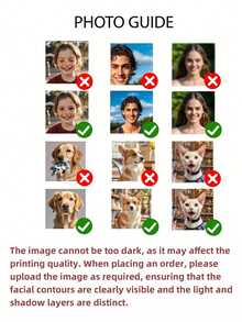 1 Pair Customized Face Pattern Socks, Personalized Photo Socks, Funny Face Socks, Pet Photo Socks, Crew Socks
