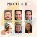 1pc Customized 3D Printed Photo Pillow, Unique Face Design, Suitable For Birthday, Christmas, Home Decor, Big Head Pillow, Personalized Funny Gift