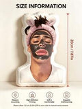 1pc Customized 3D Printed Photo Pillow, Unique Face Design, Suitable For Birthday, Christmas, Home Decor, Big Head Pillow, Personalized Funny Gift