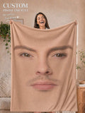 Personalized Family Photo Throw Blanket