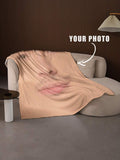 Personalized Family Photo Throw Blanket
