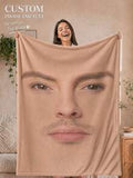 Personalized Family Photo Throw Blanket