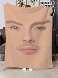 Personalized Family Photo Throw Blanket