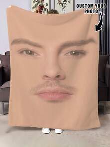 Personalized Family Photo Throw Blanket