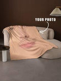 Personalized Family Photo Throw Blanket