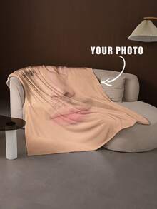 Personalized Family Photo Throw Blanket