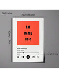 1PC Custom Music Album Poster Print, Personalized Canvas Song Poster, High Definition Printing, Choose Your Own Album, Gift For Her Home Wall Hanging Decoration,Frameless, Music Lover Gift