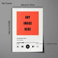 1PC Custom Music Album Poster Print, Personalized Canvas Song Poster, High Definition Printing, Choose Your Own Album, Gift For Her Home Wall Hanging Decoration,Frameless, Music Lover Gift