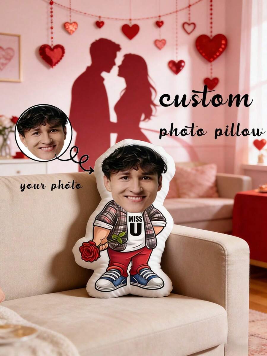 Personalized Pet Photo Keepsake Pillow