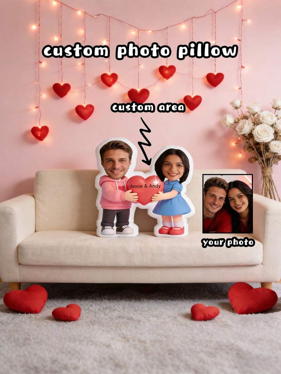 Personalized Pet Photo Keepsake Pillow