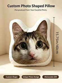 Personalized Pet Photo Keepsake Pillow