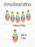 Personalized Birthday Face Photo Banner
