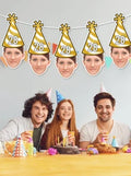 Personalized Birthday Face Photo Banner