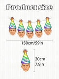 Personalized Birthday Face Photo Banner