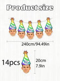 Personalized Birthday Face Photo Banner