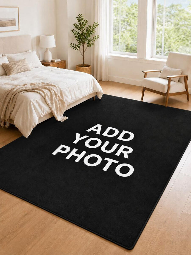1pc Custom Photo Floor Mat | Personalized Non-Slip, Reusable, Machine Washable, Anti-Fading, Polyester, For Bedroom Living Room Kitchen Bathroom Laundry Room, Housewarming Gift, Personalized Gifts, Doormats, Indoor Outdoor Use, Aesthetic Home