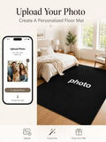 1pc Custom Photo Floor Mat | Personalized Non-Slip, Reusable, Machine Washable, Anti-Fading, Polyester, For Bedroom Living Room Kitchen Bathroom Laundry Room, Housewarming Gift, Personalized Gifts, Doormats, Indoor Outdoor Use, Aesthetic Home