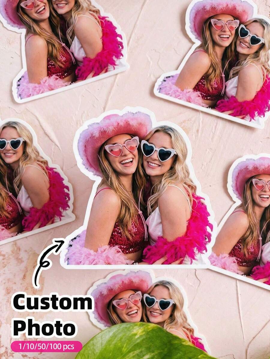 Custom Portrait Photo Stickers
