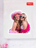 Custom Portrait Photo Stickers