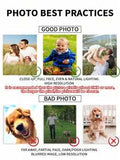 Customized Canvas Photo With DIY Wooden Frame Or Frameless Poster, Personalized Photo For Your Loved Ones, Family, Friends And Pets, Large Size Home Decor, Can Be Customized As Wedding/Anniversary, Mother's Day, Father's Day, Birthday, Graduation Gift, Customized Wall Art,Home Decor Living Room ,2026-Collection