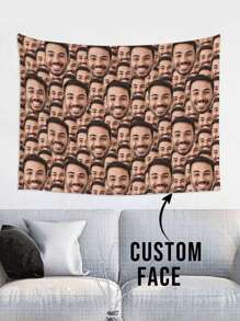 Personalized Photo Wall Tapestry