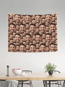 Personalized Photo Wall Tapestry