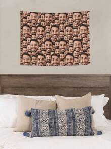 Personalized Photo Wall Tapestry