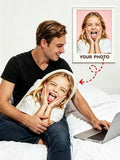 Custom Portrait Shaped Photo Pillow