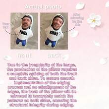 Custom Portrait Shaped Photo Pillow