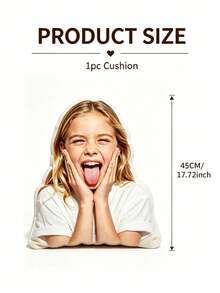 Custom Portrait Shaped Photo Pillow