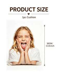 Custom Portrait Shaped Photo Pillow