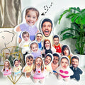 Custom Portrait Shaped Photo Pillow