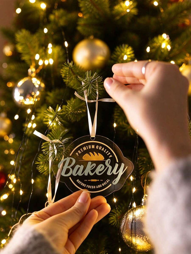 Custom Acrylic Photo and Logo Keychain