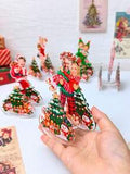 Personalized Christmas Photo Wobble Stand