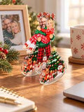 Personalized Christmas Photo Wobble Stand