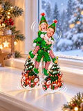 Personalized Christmas Photo Wobble Stand
