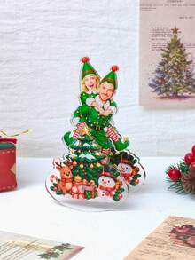 Personalized Christmas Photo Wobble Stand