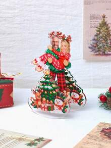 Personalized Christmas Photo Wobble Stand
