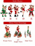 Personalized Christmas Photo Wobble Stand