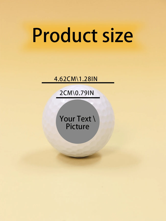 Personalized Photo and Logo Golf Ball