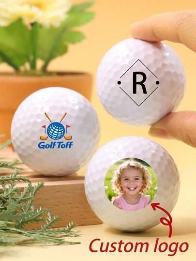 Personalized Photo and Logo Golf Ball