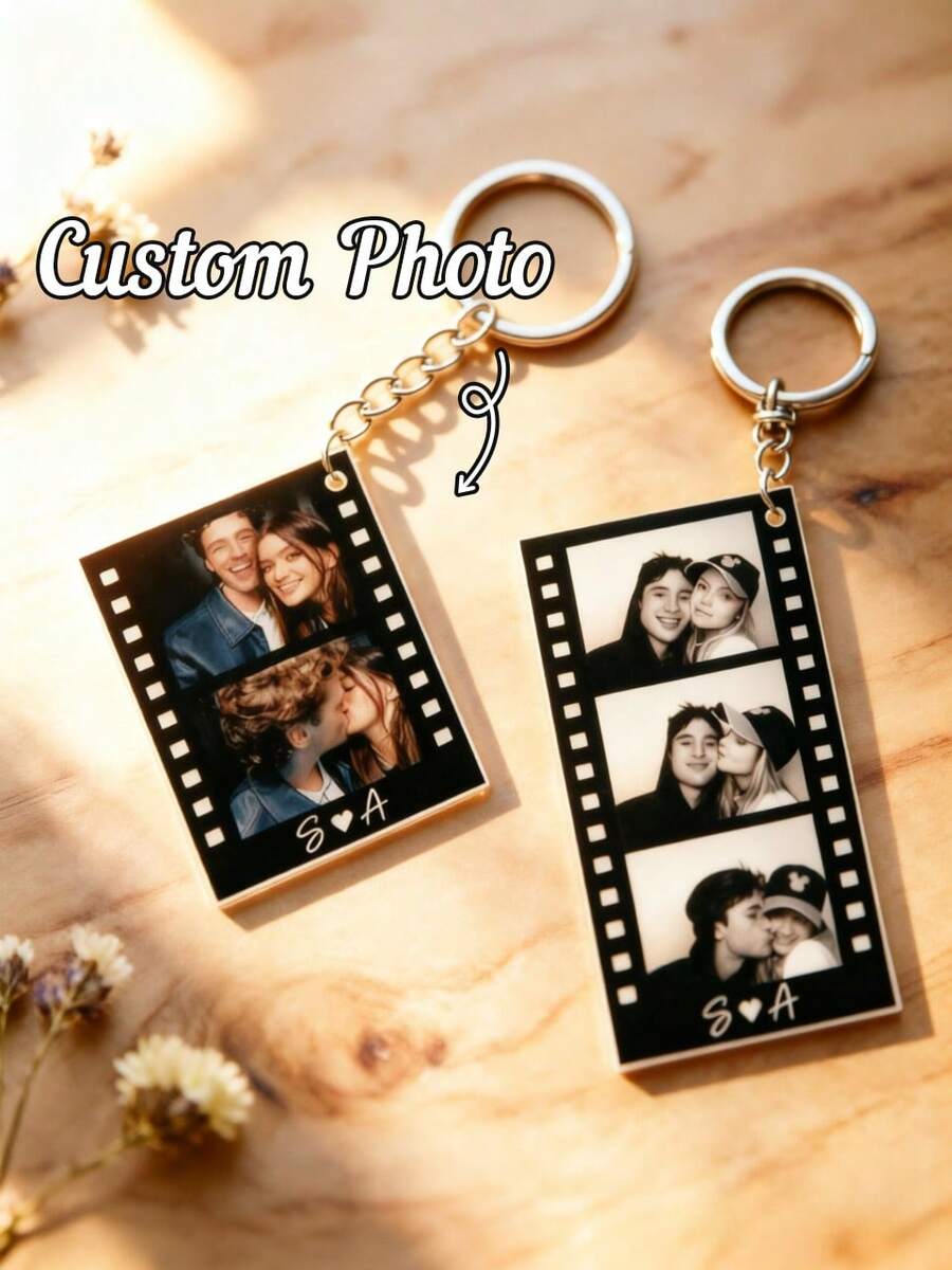 Personalized Multi-Photo Acrylic Keychain