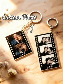 Personalized Multi-Photo Acrylic Keychain