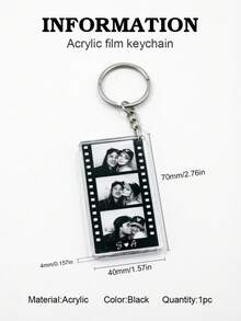 Personalized Multi-Photo Acrylic Keychain