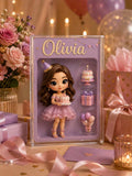 Custom Cartoon Portrait Acrylic Block