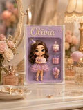 Custom Cartoon Portrait Acrylic Block