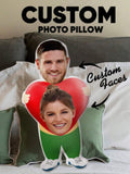 Personalized Couple Portrait Pillow