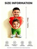 Personalized Couple Portrait Pillow