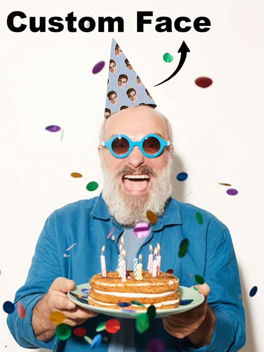 Personalized Photo Party Hat
