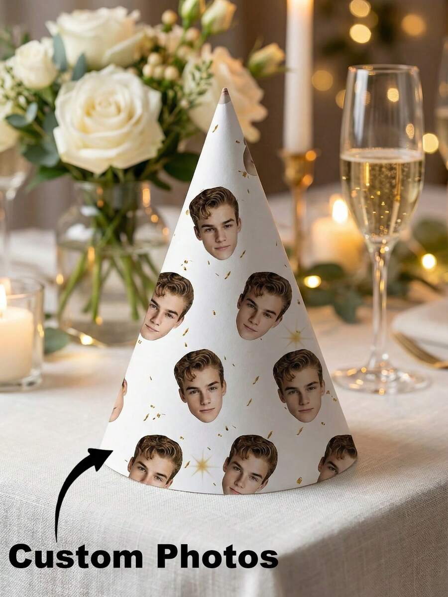 Personalized Photo Party Hat